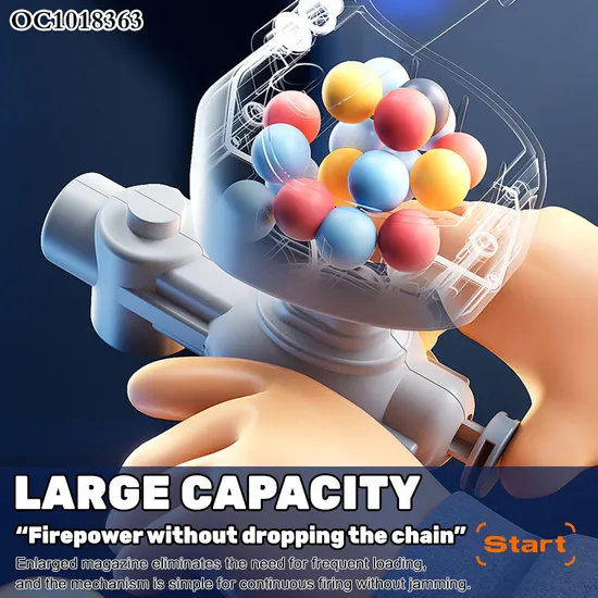 Indoor Desktop Paint Ball Guns Games Electronic Target Shooting Paintball Games with 40PCS Balls Toy for Boy Child