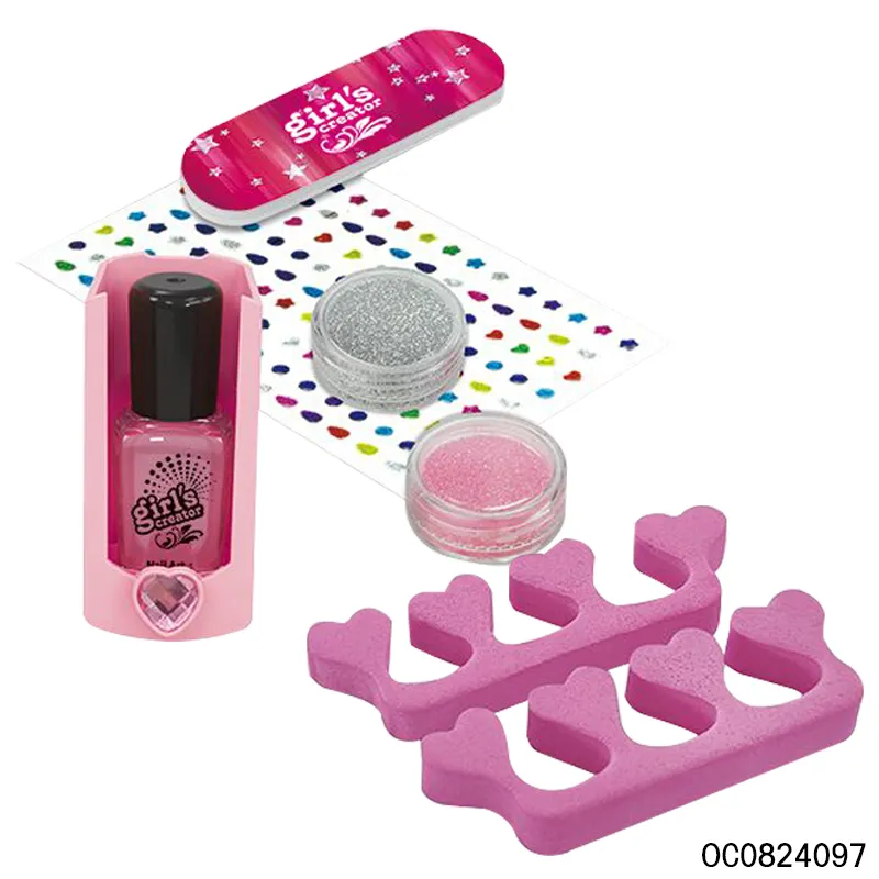 Toys Cosmetic Beauty Make up Toys Kids Nailpolish Machine Set for Girl