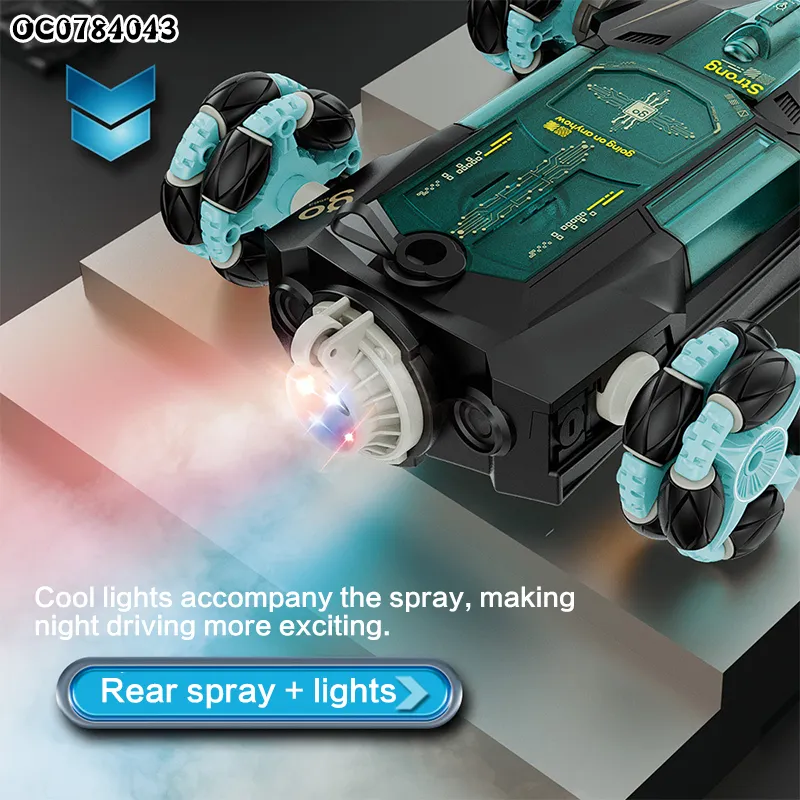 Gesture Sensing Remote Control RC Stunt Car with Liqhts and Music
