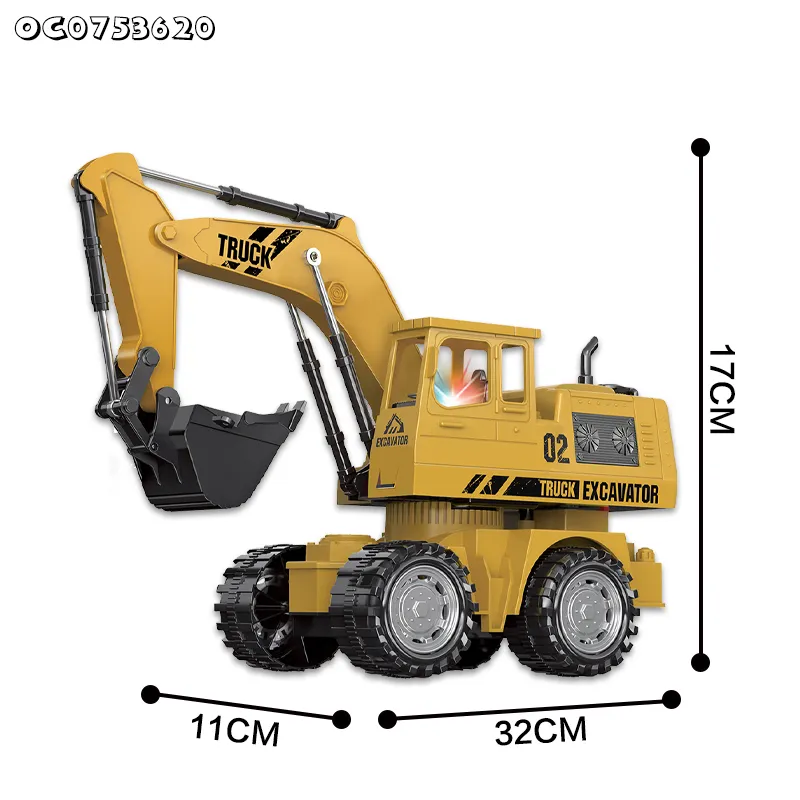 Wholesale Small Plastic Model RC Vehicle Truck 1: 16 Scale Kids Remote Control Toy Car