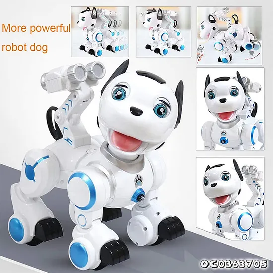 Interactive Realistic Robotic Walking Dinosaur Intelligent Voice Controlled Robot Dog Toy High Quality with Remote Control