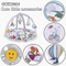 Hot Selling Infant Activity Mat Safety Training Newborn Wholesale Play Mat Baby Play Round Floor Mat