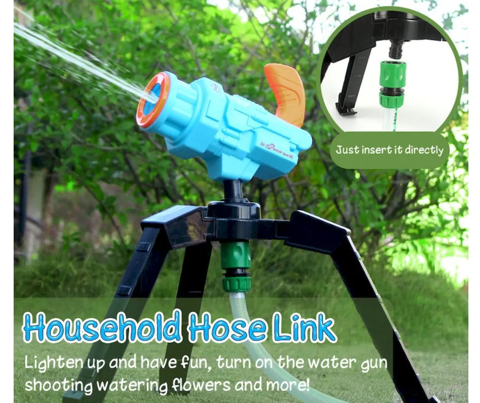 High Quality Hose-Connected Soaker Automatic Toys Super Water Gun for Outdoor Activities