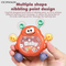 Unisex ABS Chew Bite Gel Boiled Rattles Silicone Teether Eco Friendly Rattle Plastic New Born Baby Toy for Sale with Storage Box