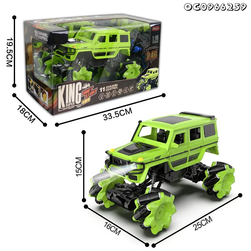 Wholesale 1: 16 Scale Remote Control Model off Road Toys Race Game RC Drift Car with Light
