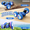 4WD 360 Flip Light up Stunt Rolling Remote Control Cars RC Stunt Toy Cars for Children