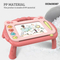 Kid Coloring Set Magnetic Writing and Drawing Board Toy with Pen Accessories