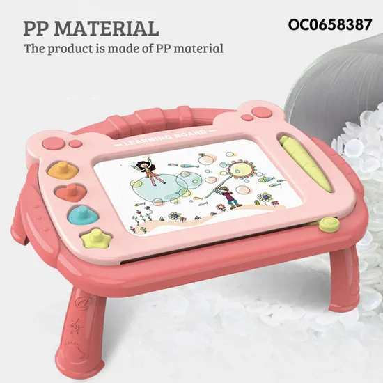 Kid Coloring Set Magnetic Writing and Drawing Board Toy with Pen Accessories