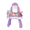 Purple Kids Home Play Set New Design Simple Modern Mirror Dressing Table Baby Girls with Multi Beauty Accessories