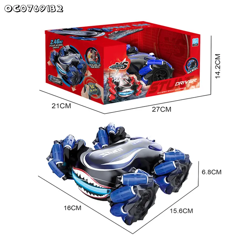 360 Flip Rotating Remote Control Cars 4WD RC Stunt Car Toys Wholesale RC Drift Cars