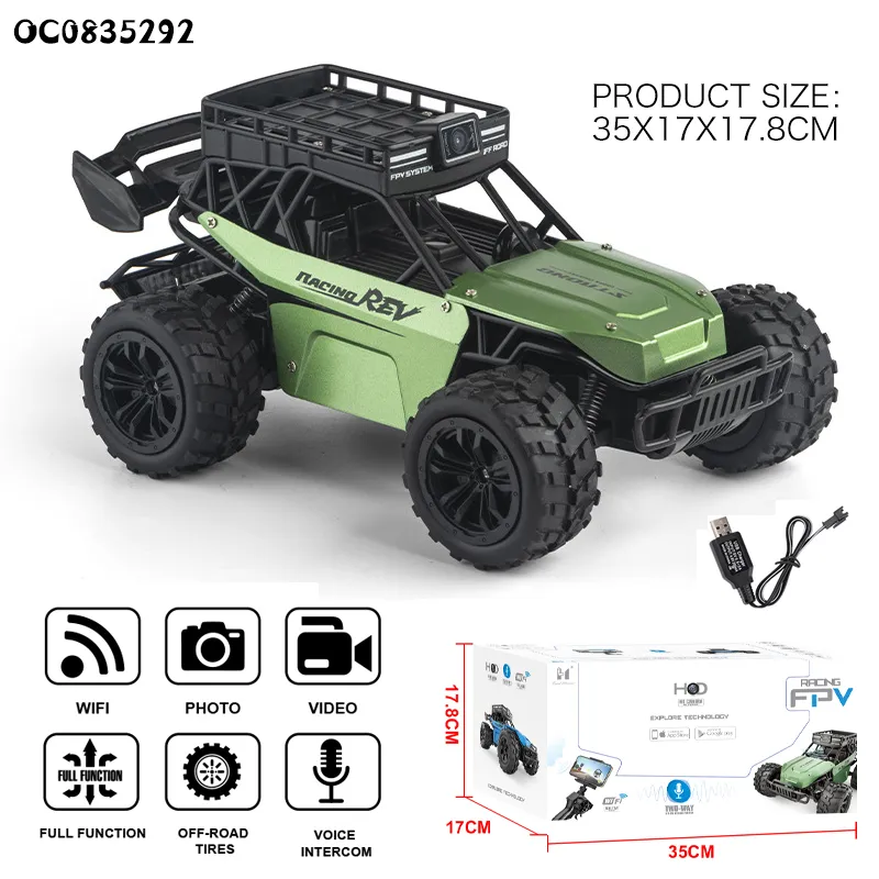 off Road RC Car Toys with HD Anti Shake Camera for Adults with High Speed off Road Car Toys