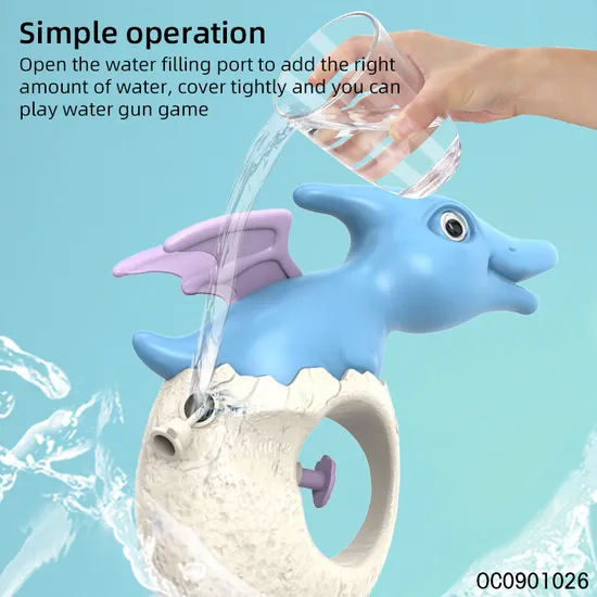 Wholesale Swimming Pools Games Water Children Games Shooting Games Dinosaur Toy Water Gun