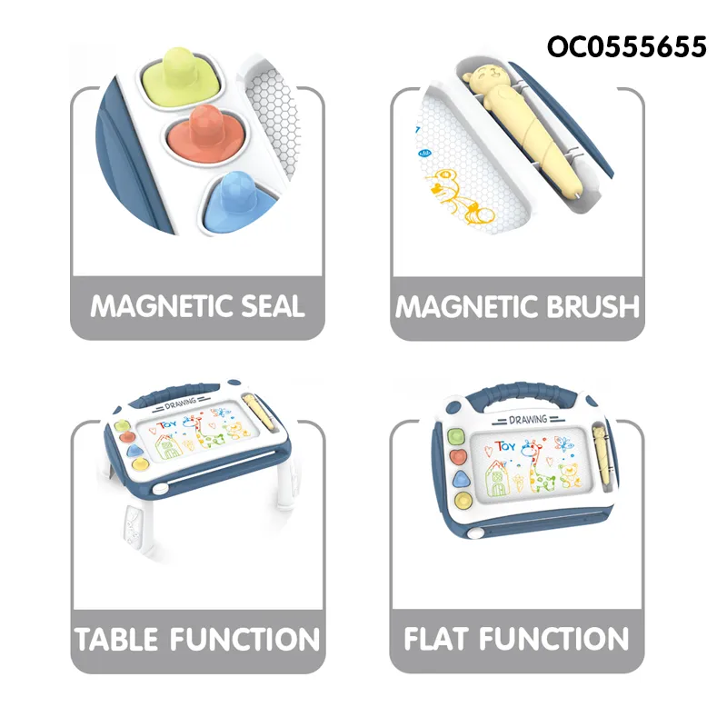 Educational Creative Toy Activity Learning Magnetic Kids Tablewholesale Magnetic Writing Drawing Board