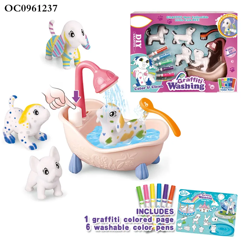 Kids Doodle Learning Graffiti DIY Color Games Wholesale Educational Drawing Toys