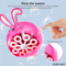 Pink Rabbit 115ml Bubble Toys Water Plastic Bubble Machine Toys for Kids