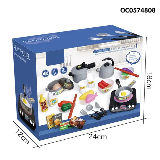 Wholesale New Design Pretend Educational Children's Plastic Kitchen Toys