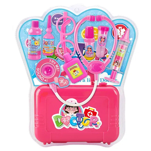 Wholesale Funny Kids Doctor Game Role Pretend Play Set Kit Toy for Girls