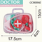 Wholesale Funny Kids School Education Role Pretend Play Cheap Plastic Interactive Montessori Doctor Play Set for Kids Toy