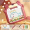 Wholesale Educational Montessori Creative Puzzle Card Montessori Colorful Magnetic Drawing Pad Doodle Board Educational Toy for Kids