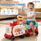 Multifuntional Cube Musical Baby Early Educational Learning Walk Train Baby Walker with Wheels and Seat for a 1 Year Old Infant