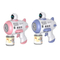 12 Holes Electric Space Astronaut Bubble Machine Gun with Solution with Light