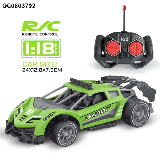 Wholesale RC Racing Model 1: 18 Scale Game Control Drift Remote High Speed Toys Car
