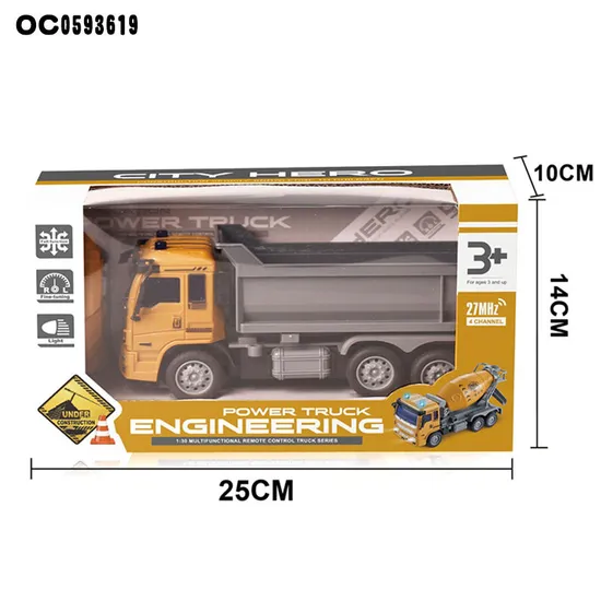 Kids High Speed electric Truck Excavator Bbuilding Material Construction Toys Dump Toy Truck