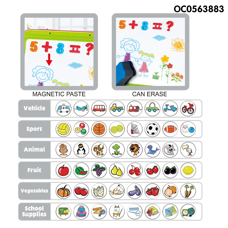 Children LED Light Wholesale Magnetic Writing Drawing Projector Painting Smart Table Board for Kids