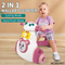 Wholesale Trainer Car Shaped Sit-to-Stand Learning Walker 2 in 1 New Model Infant Educational Baby Chair and Walker