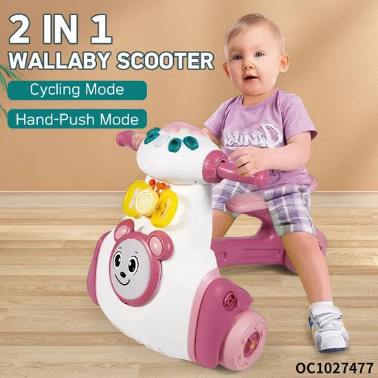 Wholesale Trainer Car Shaped Sit-to-Stand Learning Walker 2 in 1 New Model Infant Educational Baby Chair and Walker