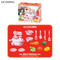 Wholesale Children's Plastic Games Pretend Play Plastic Fruits and Vegetables Cutting Kitchen Set Toys for Kids