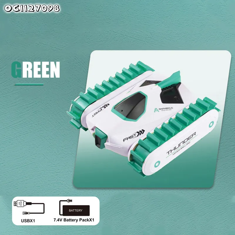 Wholesale New Model Land and Water Vehicle Amphibious Remote Control Stunt Double Sided RC Car Toy