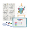 Cartoon Animals Creative and DIY Craft Art Toys Draw Double Sided Toys Wholesale Magnetic Writing Drawing Board