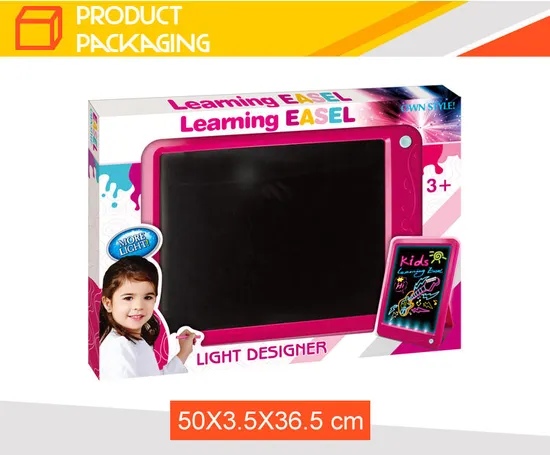 Kids LCD Write Electronic Light Popular Montessori Toys Digital Pad Tablet Wholesale Magnetic Writingboard