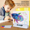 Montessori Smart Magic 3D Glasses LCD Light Wholesale Magnetic Drawing Writing Board for Kids