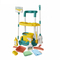 Wholesale Housekeeping Broom and Mop Cleaning Tools Pretend Play Home Cleaning Play Set Cleaning Cart Toy for Kids Home