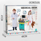 Montessori Medical Game Pretend Kids Creative Toy Educational Hospital Play Doctor Set for Child