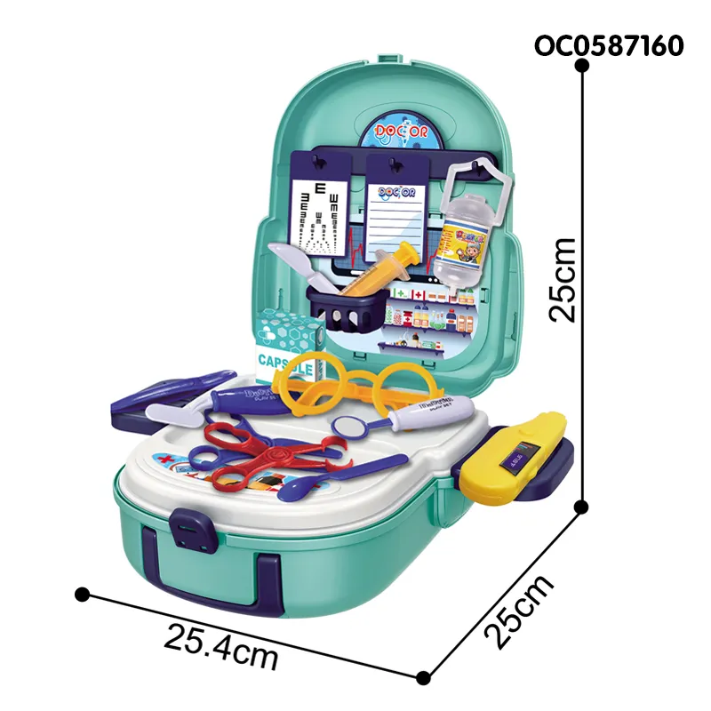 Montessori Kids Pretend Play Medicine Box Children Interactive Creative Hospital Doctor Toys Set