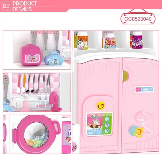 Wholesale Pretend Plastic Doll Baby Children Kitchen Toys Play Set