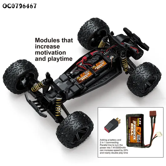 Wholesale High Speed RC Electric Car 1: 8 Scale Toys for Kids Plastic Remote Control RC Car
