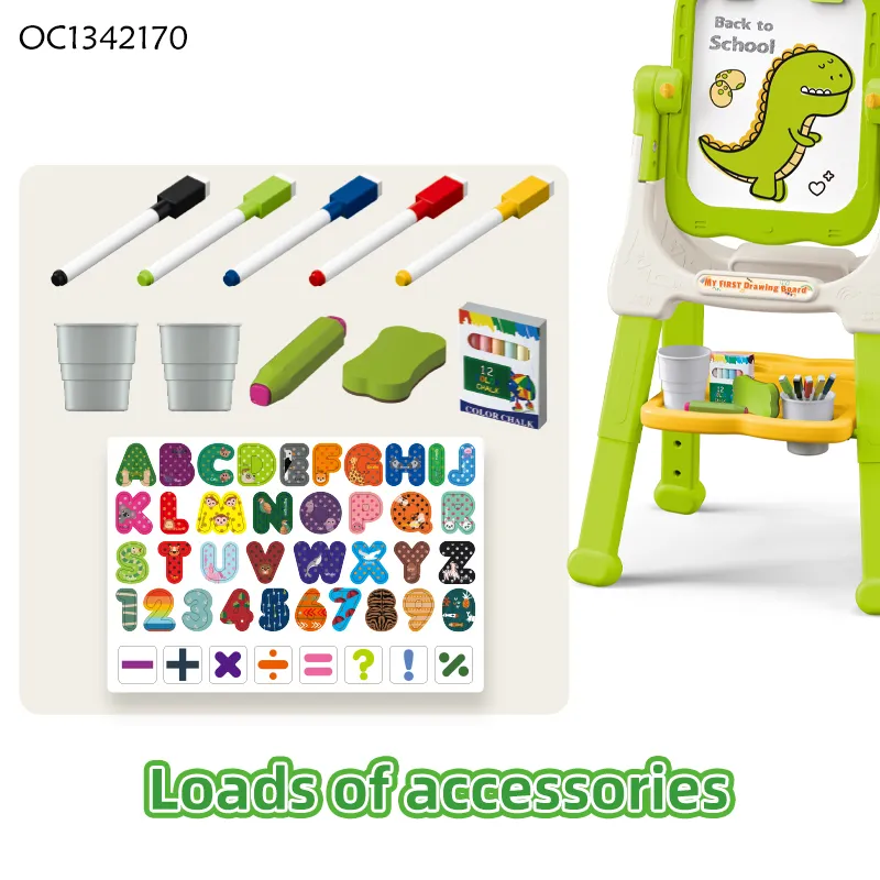 Montessori Toys Baby Kids Educational Learning Table Wholesale Magnetic Writing Drawing Board