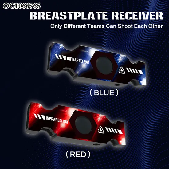 Novelty Electric Interactive Multiplayer Game Laser Shooting Gun with Gun Targets for Kids Shooting with with Vest Receiver