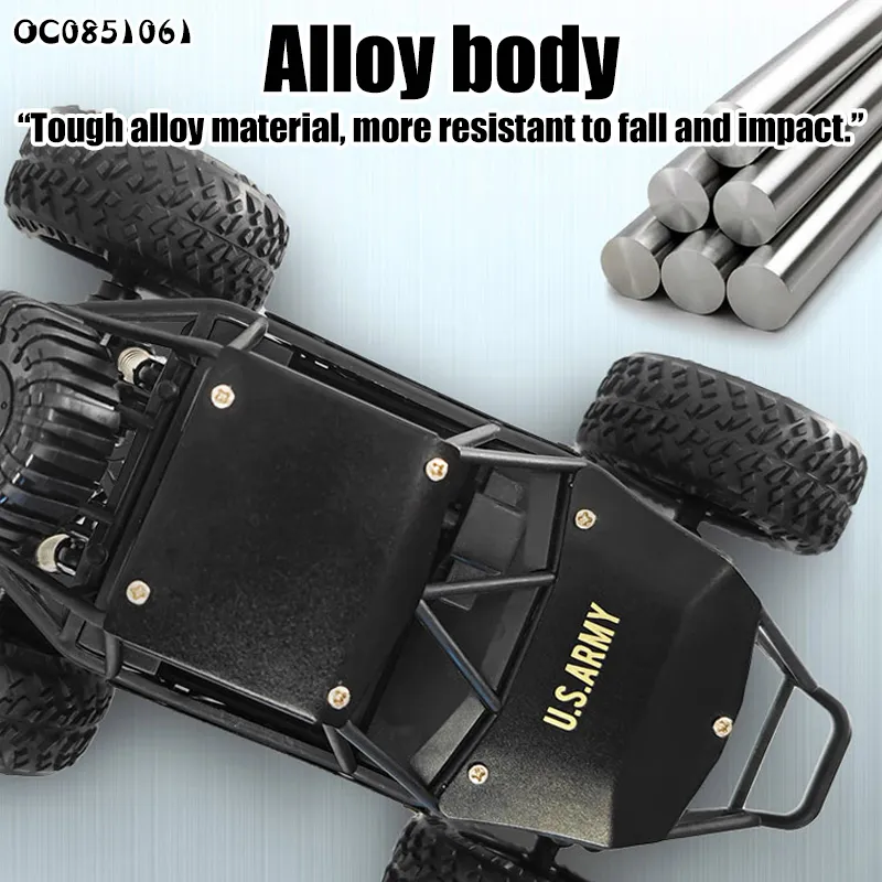 off Road Remote Control Metal Scale 1: 20toy Car for Kids