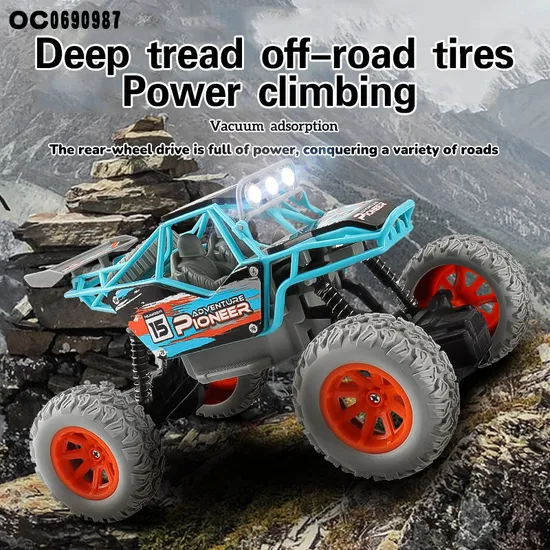 Wholesale 4 Channel off-Road Kids Toy Rock Climbing Drift Remote Control Car for Boys