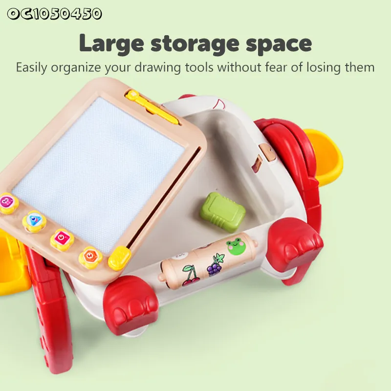 Montessori Educational and Interactive Children Kids Erasable Amazing Toys Wholesale Magnetic Drawing and Writing Board for Children
