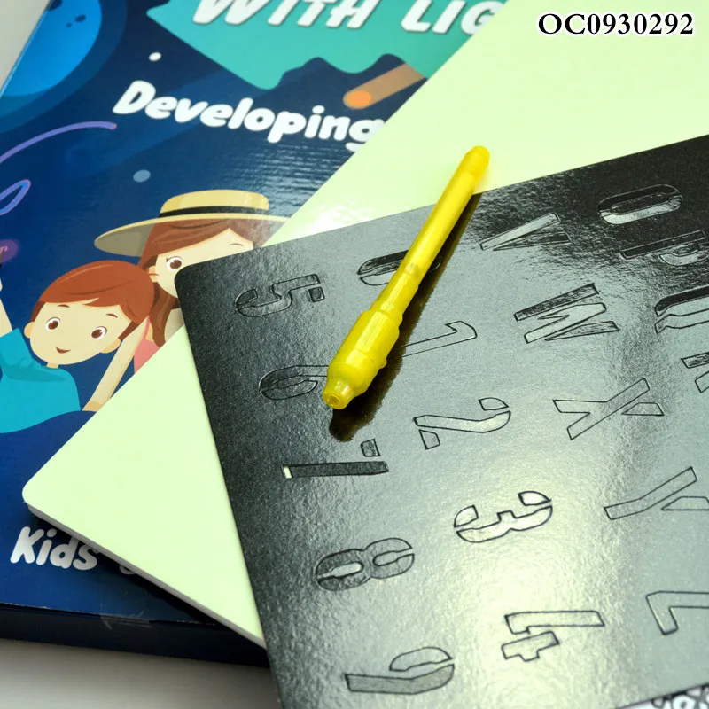 Montessori Early Childhood Education Toys Colorful Doodle Erasable LED Wholesale Magnetic Drawing Writing Board for Children