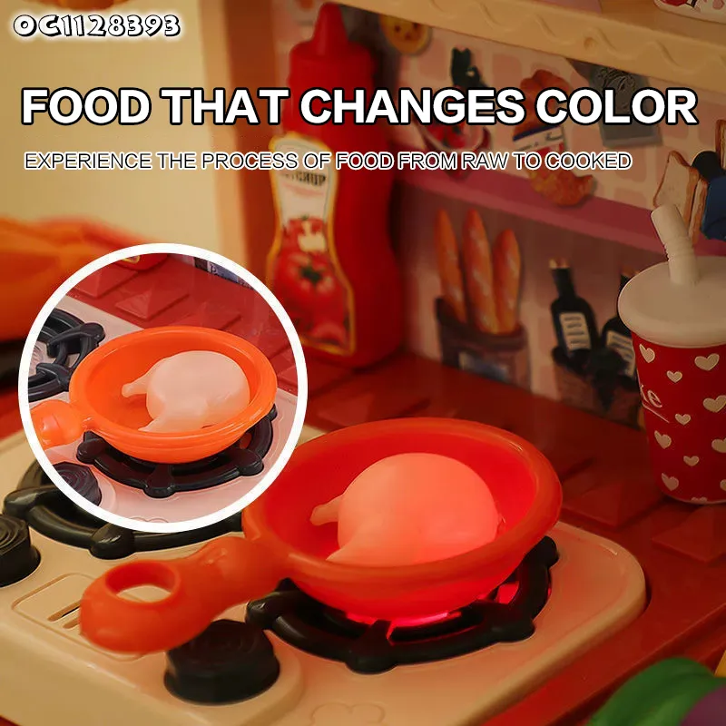Wholesale Children Educational Plastic Simulation Cooking Water Spray Sink Large Plastic Kitchen Toy