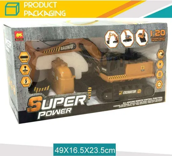High Quality Children Educational Excavator Toy Remote Control Trucks