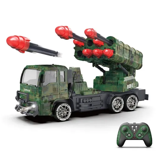 High Quality Remote Control Car Toys Truck Vehicle Soft Electric RC Truck Toys RC Car with Light and Sound for Kids