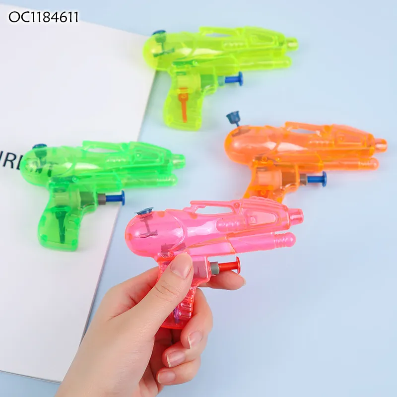 Wholesale Promotional Beach Accessories 6PCS Cheap Plastic Toy Sniper Water Gun